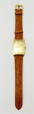 Lot 104 - A 9ct Omega Deville manual wristwatch