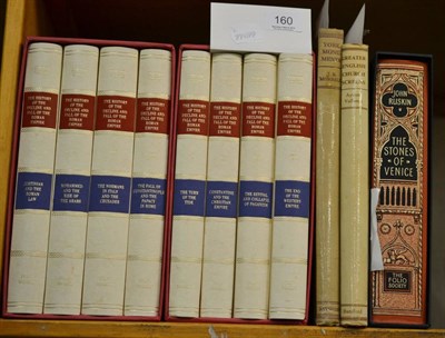 Lot 160 - The History of the Decline and Fall of the Roman Empire and three volumes on architecture (11)