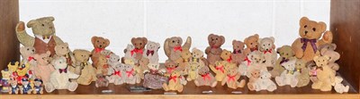 Lot 364 - A group of composition Beau Bears Teddy bear models including ";The Major"; (with certificate) etc