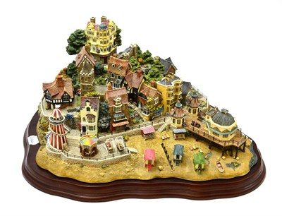 Lot 458 - A large Lilliput lane model 'Beside the seaside' limited edition of 2000