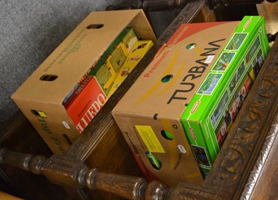 Lot 1032 - Two boxes of games and Subbuteo sets and a Pelham puppet