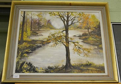 Lot 1247 - Shirley Carnt oil on canvas