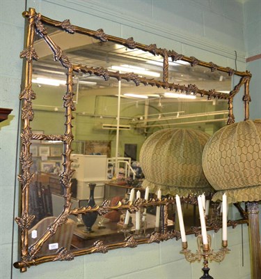 Lot 1281 - Pair of large Period style sectional mirrors in gilt frames