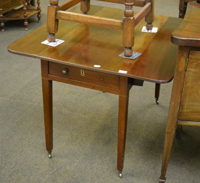 Lot 1329 - A mahogany Pembroke table