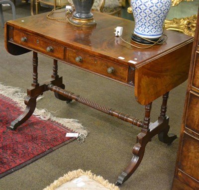 Lot 1342 - A Regency mahogany sofa table