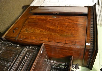 Lot 1410 - Mahogany cupboard