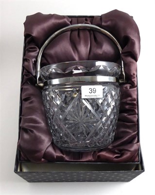 Lot 39 - Waterford cut glass ice bucket