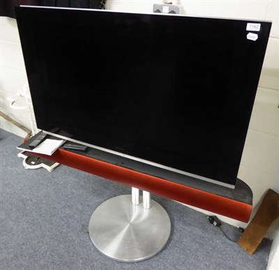 Lot 1162 - Bang & Olufsen 49"; colour TV on remote controlled stand