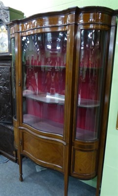 Lot 1245 - An Edwardian cabinet  With receipt, purchased from Hutchinson & Scott, lot 725, 3/3/1992