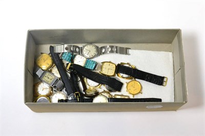 Lot 177 - A quantity of wristwatches