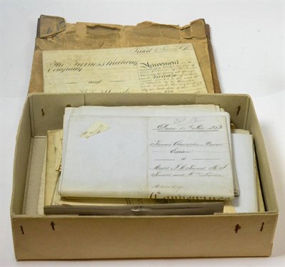 Lot 345 - A group of 18th and 19th century indentures