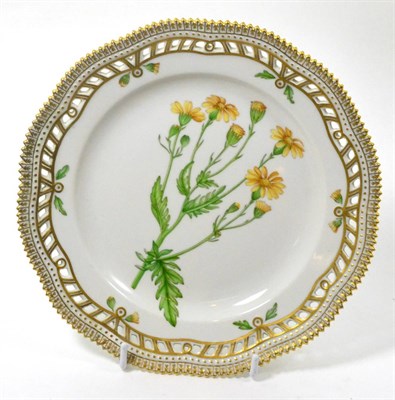 Lot 479 - A Royal Copenhagen Flora Danica plate