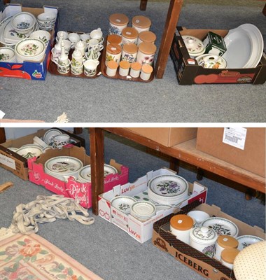 Lot 1047 - A large quantity of Portmerion dinnerwares and kitchen wares (eight boxes and trays)