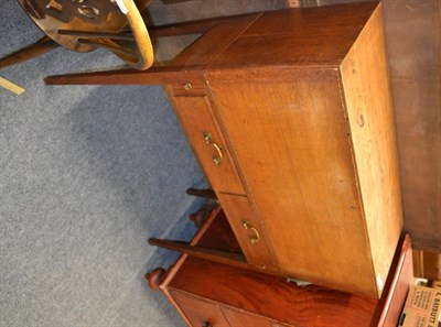 Lot 1079 - An oak Arts & Crafts bureau