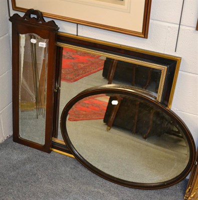 Lot 1095 - Three various mirrors