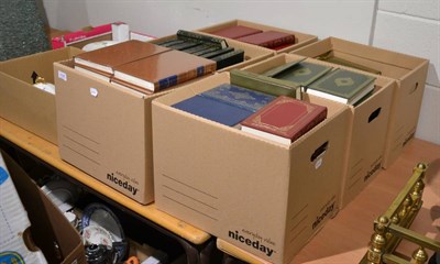 Lot 1105 - Six boxes of modern novels