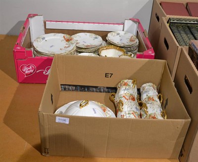 Lot 1106 - Aynsley china breakfast service (in two boxes)