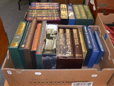 Lot 1124 - A good selection of Folio Society editions including various history, literature etc. together with