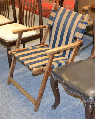 Lot 1160 - Vintage deck chair