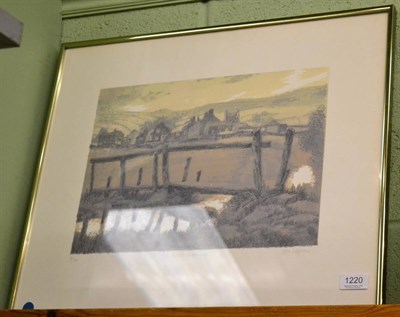 Lot 1220 - John Degnan (Contemporary) ";August Evening";, signed, inscribed and numbered 10/100, lithograph