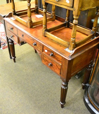 Lot 1322 - A George IV mahogany dressing table