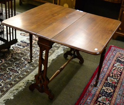 Lot 1335 - A 19th century mahogany Sutherland table