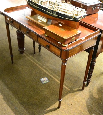 Lot 1420 - A Victorian mahogany washstand