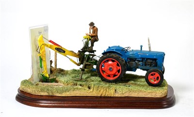 Lot 3 - Border Fine Arts 'A Day's Work Ditching', model No. B0832 by Ray Ayres, limited edition...