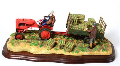 Lot 22 - Border Fine Arts 'Cut and Crated' (Allis Chalmers Tractor), model No. B0649 by Ray Ayres,...