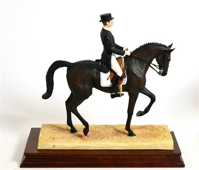 Lot 27 - Border Fine Arts 'Dressage', model No. B0278 by Rob Donaldson, limited edition 48/850, on wood...