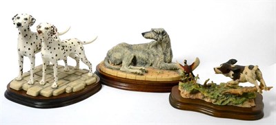 Lot 29 - Border Fine Arts 'English Springer Spaniel and Pheasant', model No. L42 by Ray Ayres, limited...