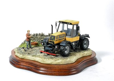 Lot 35 - Border Fine Arts 'Frontiers of Farming' (Fastrac JCB)', model No. B0273 by Kirsty Armstrong,...