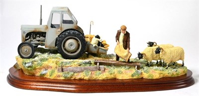 Lot 37 - Border Fine Arts 'Frosty Morning' (Fergie TE20), model No. BO343 by Ray Ayres, limited edition...