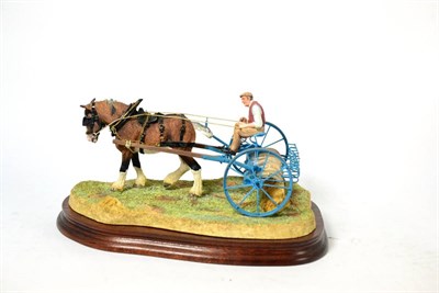 Lot 59 - Border Fine Arts 'Loose Raking' (Standard Edition), model No. B0697A by Ray Ayres, limited...