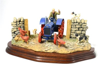 Lot 63 - Border Fine Arts 'New Technology Arrives Today' (Fordson Tractor), model No. JH46 by Ray Ayres,...