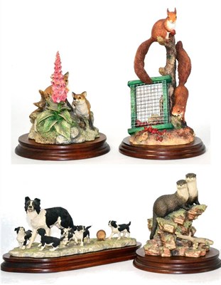 Lot 83 - Border Fine Arts Society Models Comprising: 'Wait For Me', model No. SOC6 by Ray Ayres,...