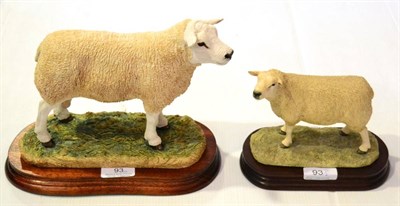 Lot 93 - Border Fine Arts 'Texel Ram', Style One, model No. L108 by Ray Ayres, limited edition 785/850,...