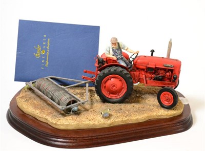 Lot 109 - Border Fine Arts 'Turning With Care' (Nuffield Tractor), model No. B0094 by Ray Ayres, limited...