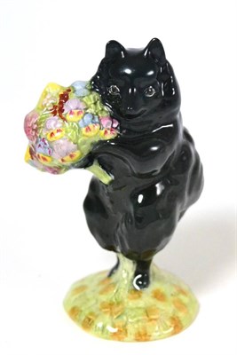 Lot 156 - Beswick Beatrix Potter 'Duchess', Style One, Holding Flowers, BP-2a