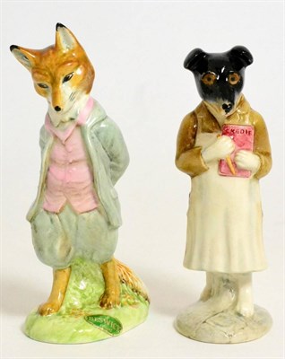 Lot 166 - Beswick Beatrix Potter 'Pickles' and 'Foxy Whiskered Gentleman', first version, both BP-2a (2)