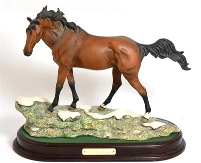 Lot 187 - Royal Doulton 'Flight of the Trakehner', DA236 by Graham Tongue, limited edition 468/1500, on...