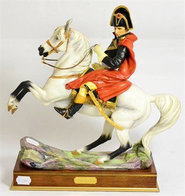 Lot 206 - Royal Worcester, 'Napoleon Bonaparte', (1969), model No. RW3860 by Bernard Winskill, limited...