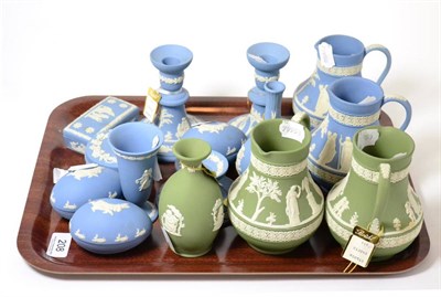 Lot 208 - ~A collection of Wedgwood Jasperware (qty)