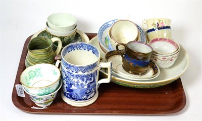 Lot 233 - A quantity of 19th century and later tea bowls, tankards, etc