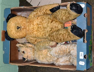 Lot 364 - Meccano set and two teddies