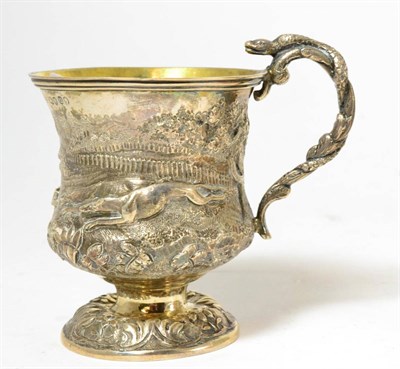 Lot 492 - A Victorian silver christening mug