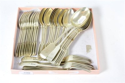 Lot 499 - Silver flatware, London 1898