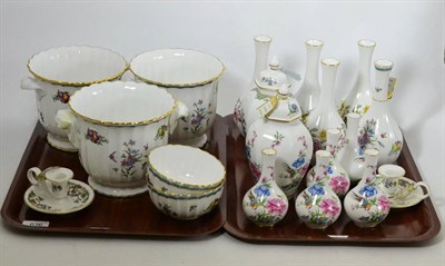 Lot 636 - ~A collection of Spode vases and ceramics, many boxed, etc (on 2 trays)