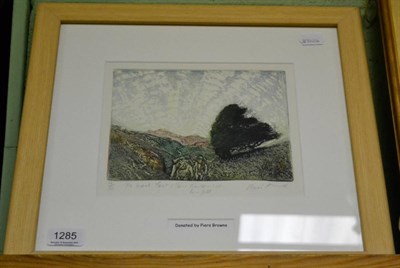 Lot 1285 - Piers Browne, signed print