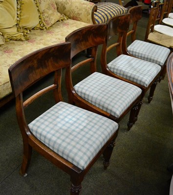 Lot 1367 - A set of four dining chairs